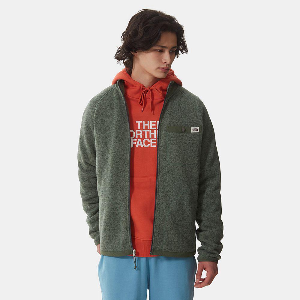 The North Face Gordon Lyons Ανδρικα Μπουφάν Fleece - Πρασινο (ADHI83029)